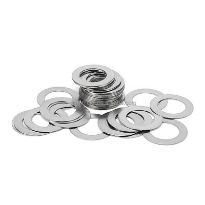 Customized Stainless Steel Flat Washer Adjust Shim with 0.02mm Tolerance and 100% QC Inspection